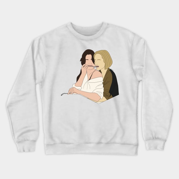 Carina and Maya Crewneck Sweatshirt by Gabi Veiga